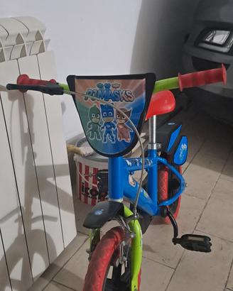 Dino Bikes Pj masks con rotelle removibili
