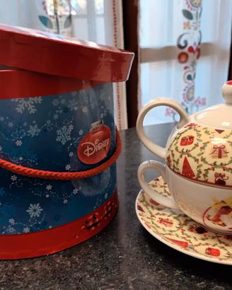Set teiera e tazza Disney in porcellana