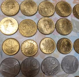 monete collezione in lire