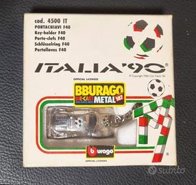 Portachiavi Ferrari Burago F 40 Italia 90
