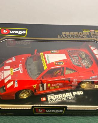 Ferrari F40 Evoluzione (1992) 1:18 Bburago – Condi