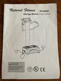 Pedana vibrante Natural Fitness