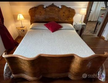 Letto matrimoniale legno