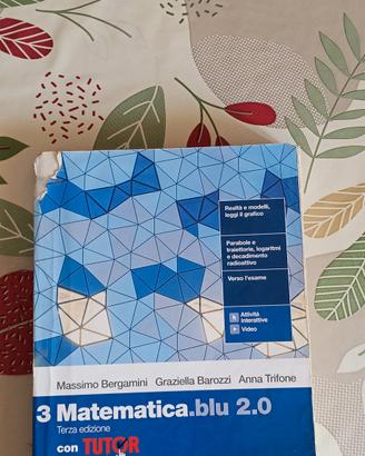 libro "matematica.blu 2.0" per classi terze/quarte