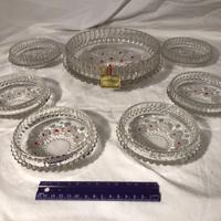 Coppe Cristallo Walther Kristallglas Vintage 7Pz