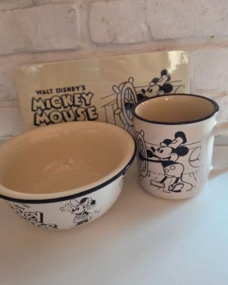 Set tazza, ciotola, vassoio Disney Mickey mouse