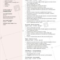 Cameriera barista