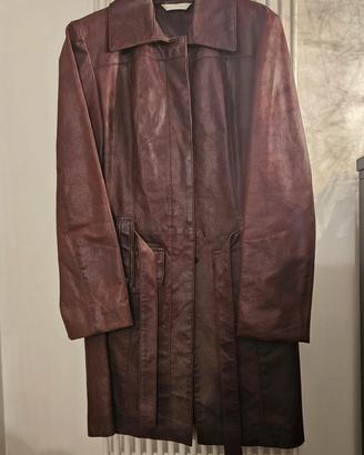 Cappotto in pelle martellata Promod