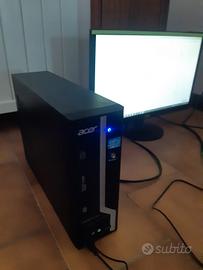 Acer veriton i5 wind. 10 + monitor 22 p. Aoc