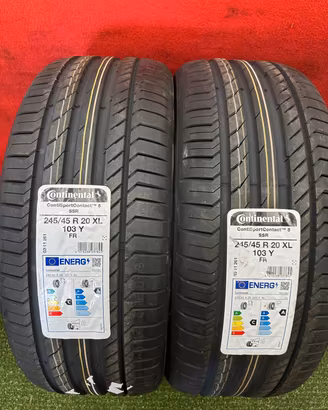245 45 20 Gomme Estive RFT Continental 245 45R20
