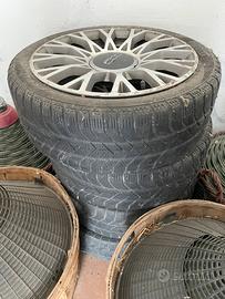 Gomme 4 stagioni e cerchi in lega fiat 500