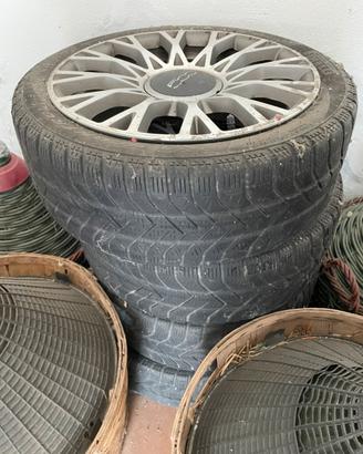 Gomme 4 stagioni e cerchi in lega fiat 500
