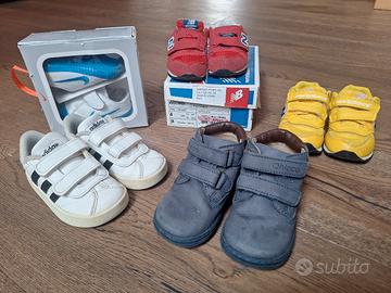 Scarpe bambino Nike Adidas New Balance Chicco