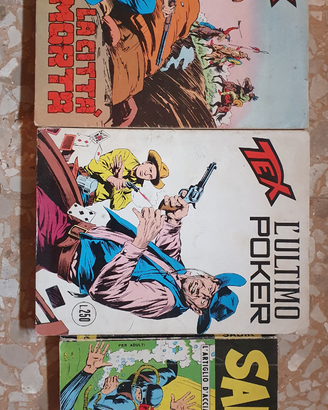 Fumetti TEX e SADIK