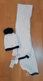 Armani junior Set inverno sciarpa e capellino 