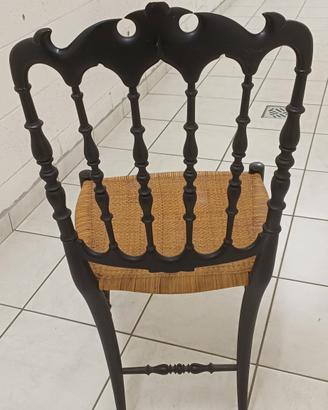 Coppia di sedie di Chiavari anni 60