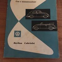 Libretto Maggiolino 1956
