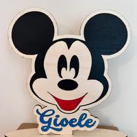 Topolino in legno
