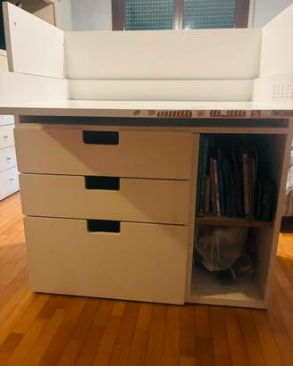Fasciatoio / scrivania bianco ikea