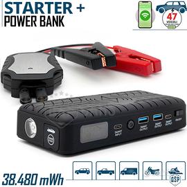 BOOSTER Auto Starter AVVIATORE Batteria POWERBANK
