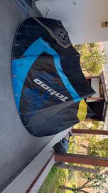 Kite taboo best 9 metri 2011 con barra e cavi