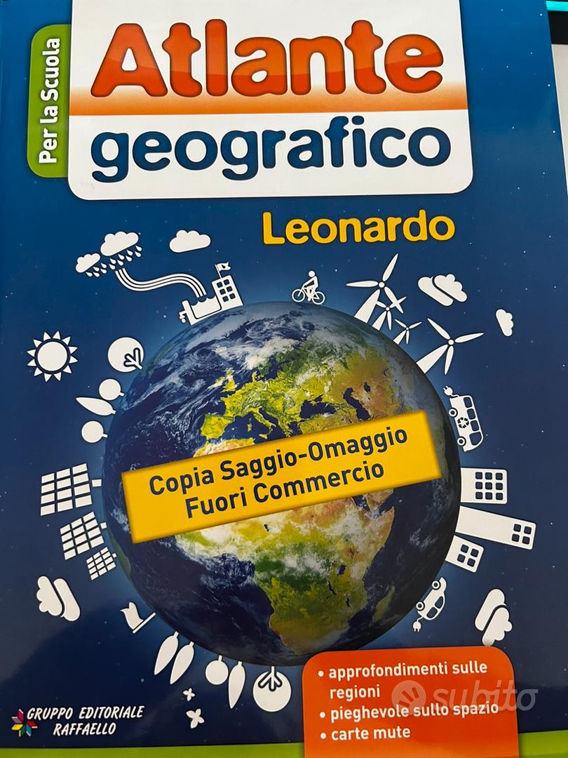 Libro Atlante geografico Leonardo - Libri e Riviste In vendita a Salerno