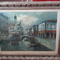Olio su tela: Venezia di Pietro Lietti