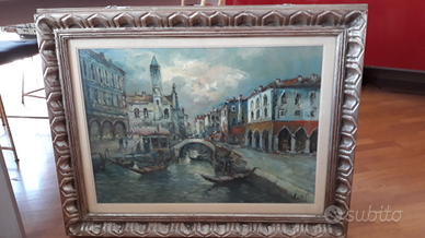Olio su tela: Venezia di Pietro Lietti