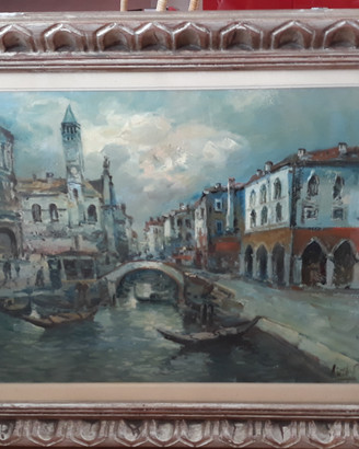 Olio su tela: Venezia di Pietro Lietti