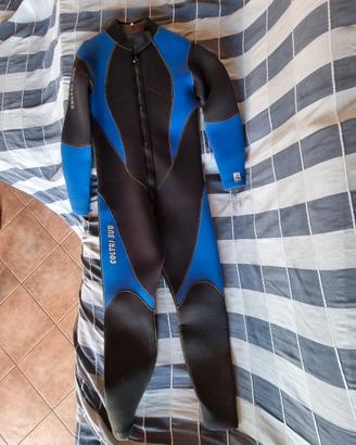 Muta uomo Coltri Sub completa di calzari, pinne e 