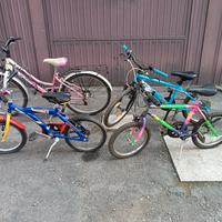 biciclette per bambini da 16" , 20", 24"