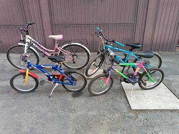 biciclette per bambini da 16" , 20", 24"