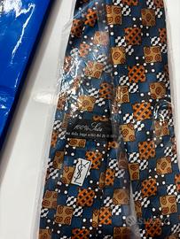 2 cravatte vintage YSL in seta