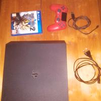 Playstation 4 pro 1TB + dualshock, gioco e cavi