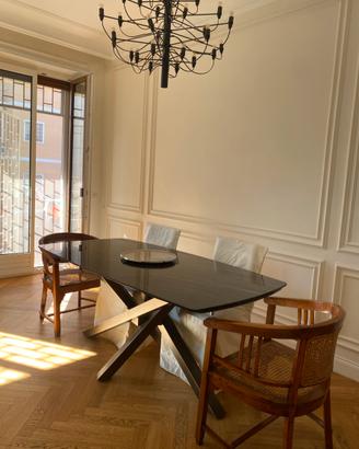 TAVOLO RIFLESSI “SHANGAI” ALLUNGABILE