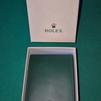 Rolex - portaorologio da viaggio in vera pelle