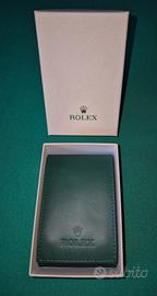Rolex - portaorologio da viaggio in vera pelle