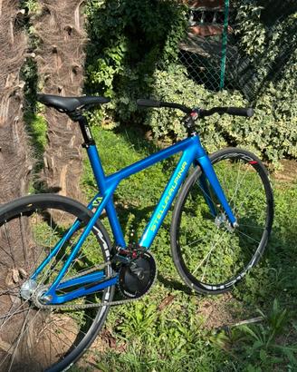 Bici Scatto Fisso - Telaio artigianale Carbonio