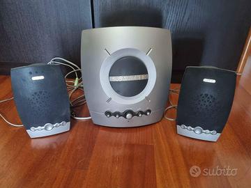 Set diffusori Casse PC + Subwoofer 3D 30w