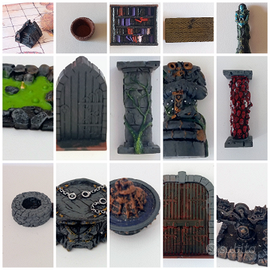lotto miniature sceniche rpg