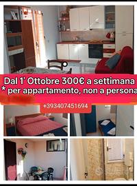 Marina di Ragusa OTTOBRE 300€ A SETTIMANA 