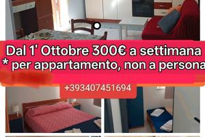 Marina di Ragusa OTTOBRE 300€ A SETTIMANA 