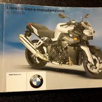 LIBRETTO USO E MANUTENZIONE BMW K1200R