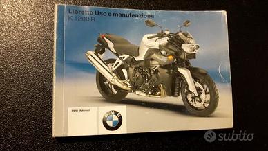 LIBRETTO USO E MANUTENZIONE BMW K1200R