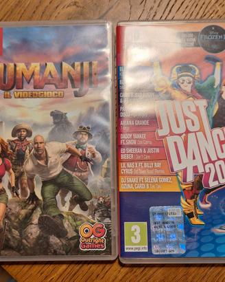 Jumanji e Just Dance