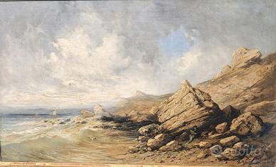 Gabriel-Hippolyte Lebas 1812-1880 – Antico Dipinto