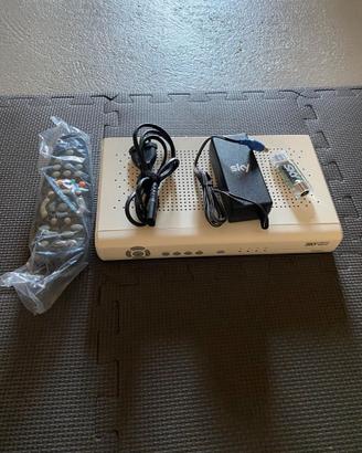Decoder Sky HD bianco