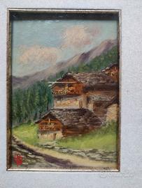 Quadro ad olio '900 UMBERTO PIACENTINI