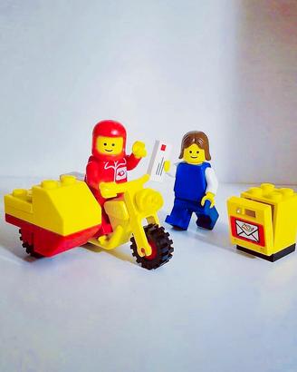 LEGO 6622 Mailman on Motorcycle - Completo 1984