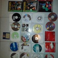 Lotto 25 pezzi cd dvd stampanti programmi Windows 